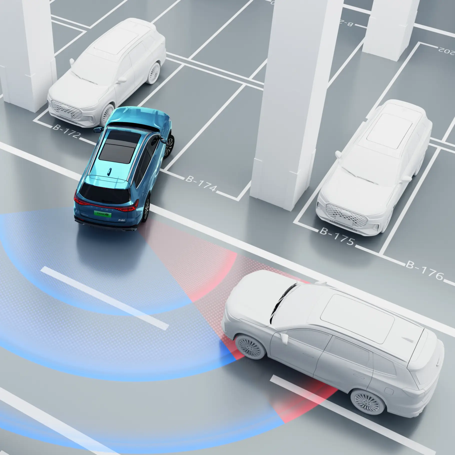 Попередження про поперечний рух ззаду (RCTA)