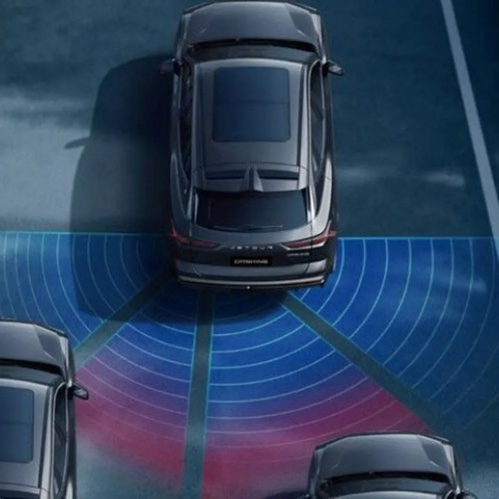 Система попередження про поперечне зіткнення позаду (RCTA)