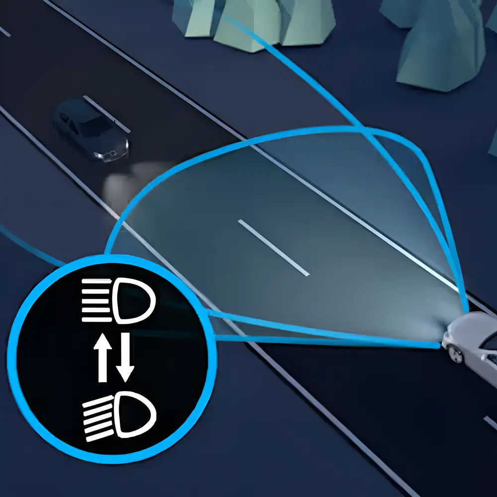 Адаптивний асистент дальнього світла Plus