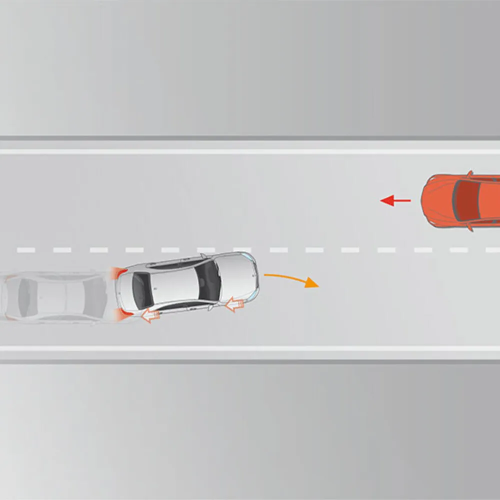 Активний асистент контролю смуги руху