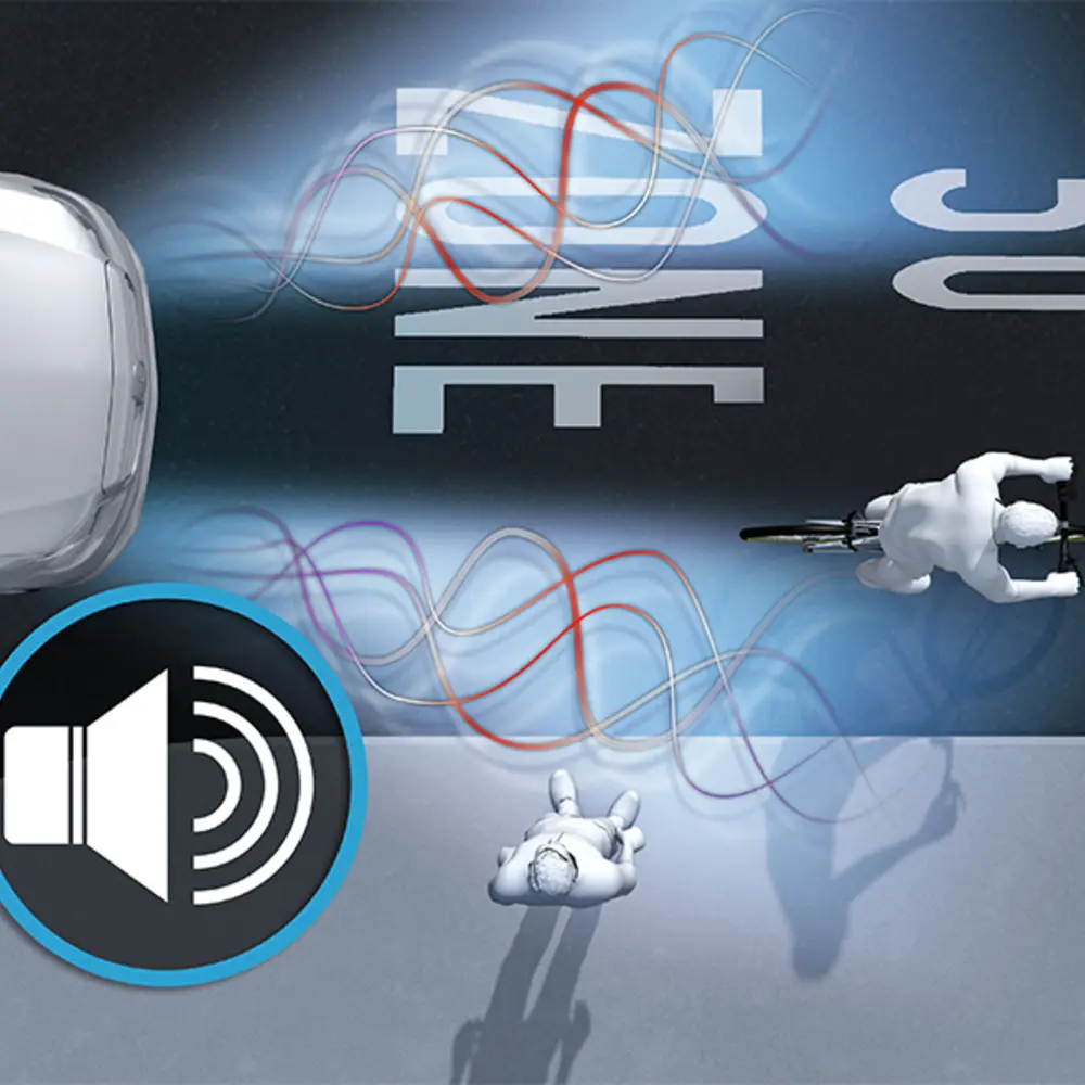 Акустичне попередження про рух автомобіля