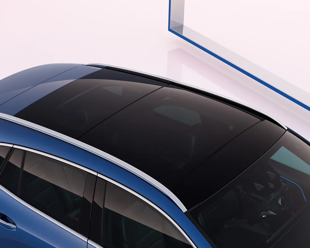 Панорамний розсувний дах