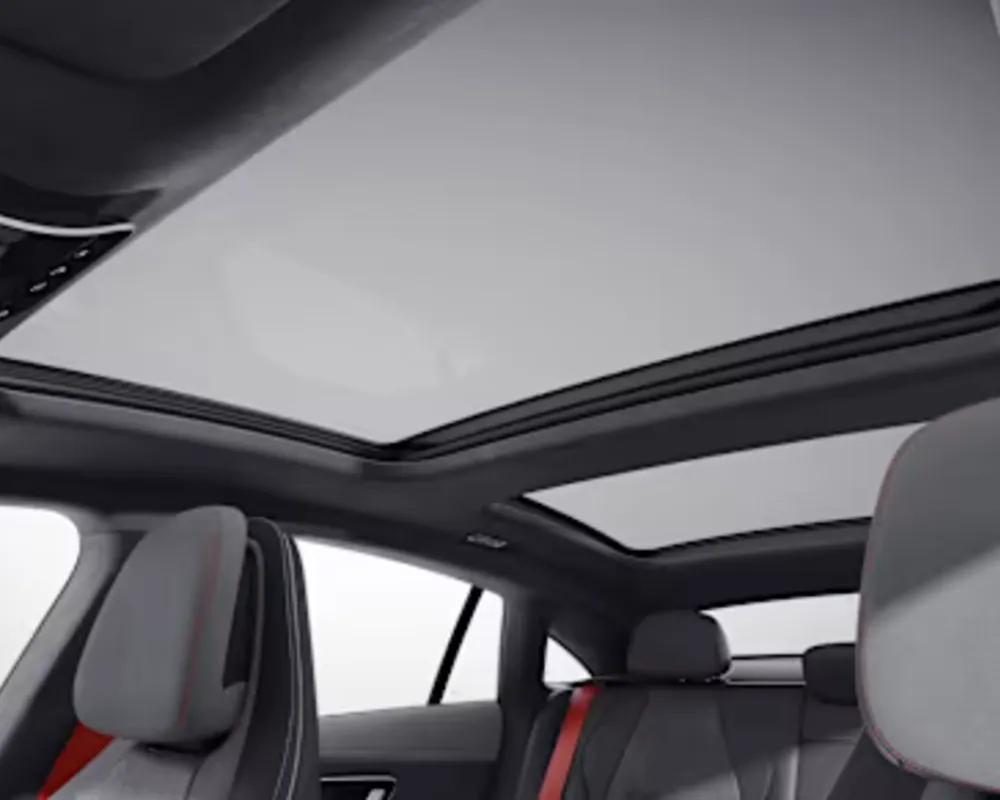 Панорамний дах із зсувним люком