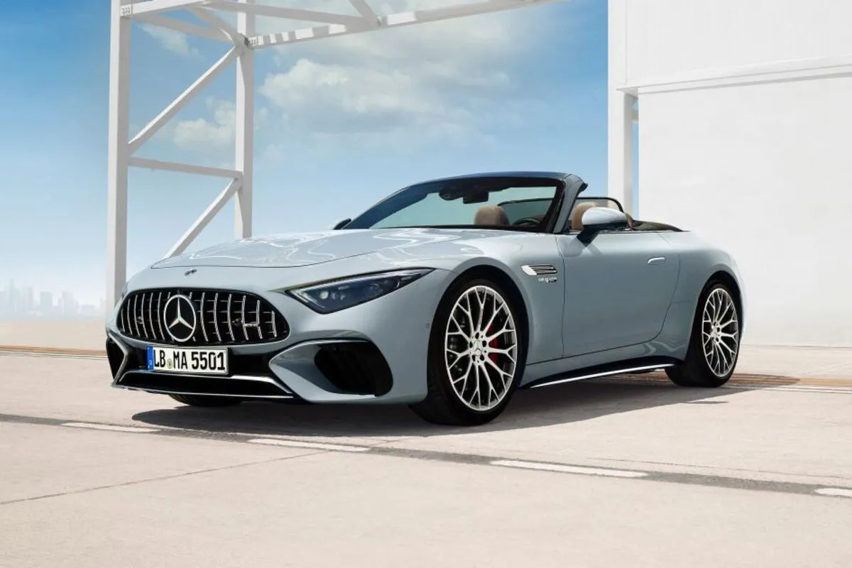 Автомобіль Mercedes-Benz SL Roadster - фото 20