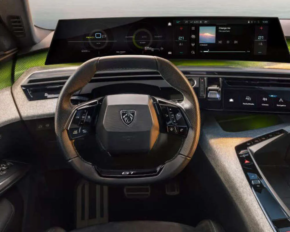 Новий панорамний i-Cockpit