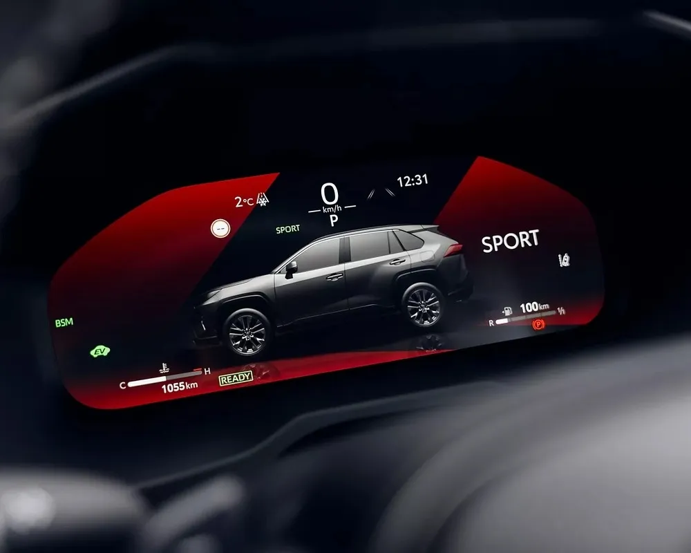 Цифрова панель приладів