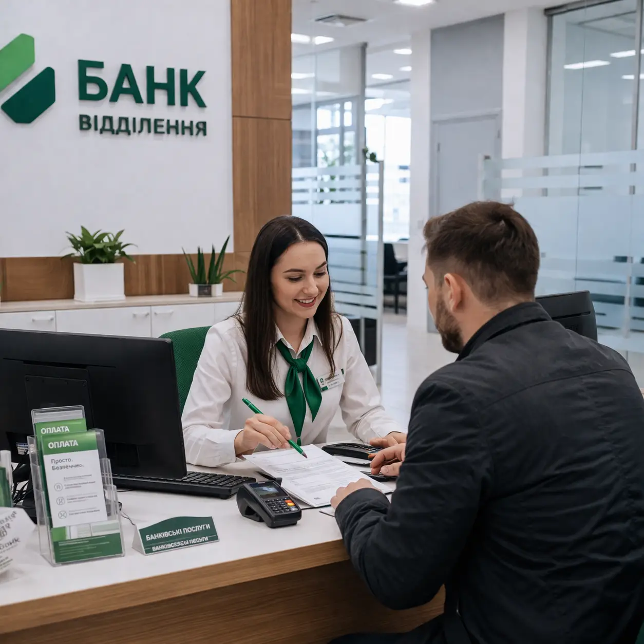 Відділення банку на підприємстві