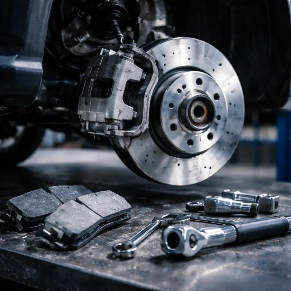 Заміна колодок та дисків