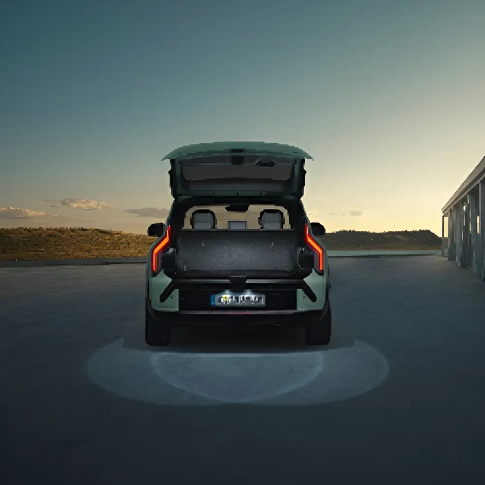 Підсвітка навколо багажника